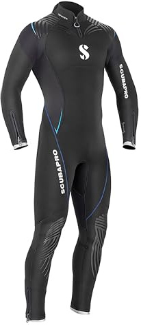 Scubapro Definition Mono 5 HOM-LS Atemregler für Kaltwasser, Unisex, Erwachsene, Schwarz/Blau, Einheitsgröße