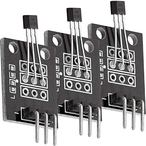 AZDelivery 3 x KY-035 magnetischer Hall Sensor Modul analog kompatibel mit Arduino und Raspberry Pi inklusive eBook!