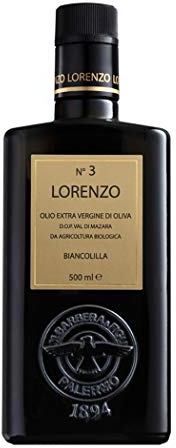 Olio Extra Vergine di Oliva Lorenzo N° 3, DOP Val di Mazara 500 ml