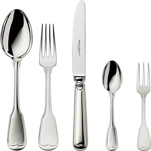 Robbe & Berking Alt-Faden 5-teiliges Menübesteck (925 Sterlingsilber)