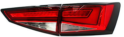 Folie für Rückleuchte Umrahmung Umrandung Foliendekor Rücklicht Aufkleber Kfz Beleuchtung Dekor Carstyling Zubehör D103