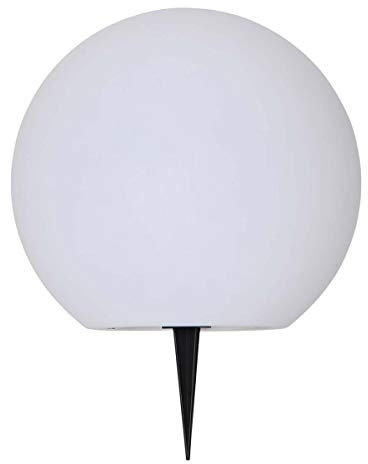 Star Solar-Kugel-Leuchte 481-81, Weiss, ca 23 x 25 cm