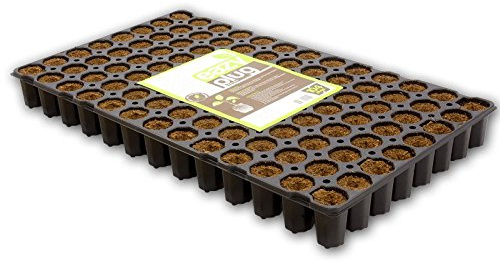 Eazy Plug Anzuchtset 104 Stück groß - Torfquelltöpfe Anzuchterde Aussaaterde Torftablette Quelltabletten