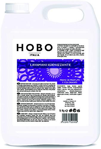 HOBO lavamani igienizzante profumato 5kg detergente mani disinfettante liber