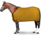 Horses, Fleece Pferdedecke, Basismodell, weich und bequem, ideal für Transport und Feierabend, Größe XS-120cm bis XXL-162cm, erhältlich (Gold - 155 cm)