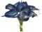 35.6 cm künstliche Calla-Lilien, 12 einzelne Köpfe, PU-Blume, kleiner Blumenstrauß, Zubehör, Calla-Lilien, Brautstrauß für grüne Pflanzen, Innen- und Außenbereich, Girlande, Büro, Dekoration (blau)