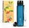 720°DGREE Eistee Trinkflasche 1l “uberBottle + InFuuzed“ - BPA-Frei, Ohne Zucker, Keine Kalorien - Einfach leckerer Geschmack für Deine Wasserflasche, Die Eis Tee Alternative - 2x 25 Beutel mind. 25l