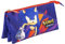 CERDÁ LIFE'S LITTLE MOMENTS- Bolso Estuche con Triple Compartimento de Sonic Prime, Dibujos Animado, Color Azul, Talla única