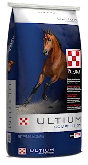 Purina | Ultium Competition Horse Formula - Horse Feed | 50 Pound (50 LB) Bag