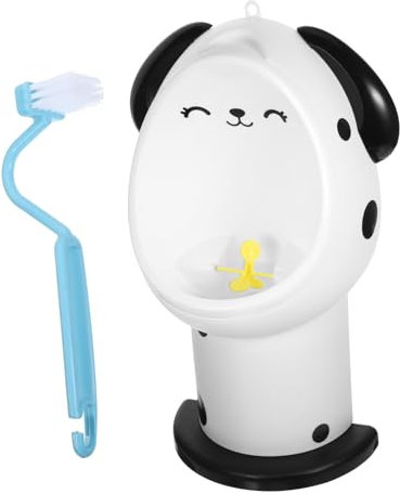 IWOWHERO Toilette Tragbares Urinal Für Kinder Pissoir Kinder Urinal Ausbildung Kinder Stehen Potty Junge Urin Flasche Pipi-töpfchen Hängendes Töpfchen Kinder Wc Baby Frosch Plastik Hündchen