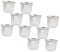 HOMSFOU 10 Piezas Filtro De Tetera Colador De Acero Inoxidable Colador De Metal Colador De Té De Acero Inoxidable Colador De Malla De Tetera Colador De Taza De Té Filtros De Café