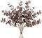 5PCS Kunstzweig Eukalyptus Künstliche Dekozweige, Braune Eukalyptusblätter Kunstpflanze Wie Echt Dekopflanzen für Hochzeit, Tafelaufsatz, Blumengesteck, Home Dekoration