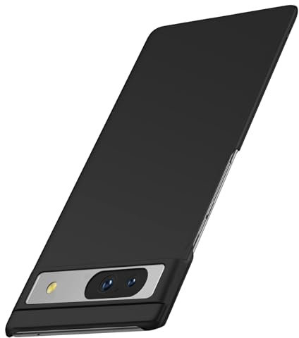 Galful Handyhülle Google Pixel 8 Slim Case,Ultraleicht Ultradünn Hülle für Pixel 8 Hardcase PC Matt Hülle Kratzfest rutschfest Schutzhülle Mattierte Textur Bumper Case Cover-Schwarz