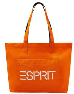 ESPRIT Tote Bag aus Baumwolle mit Logodesign