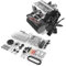 Mini Metall Motor Modell Bausatz, SEMTO Motor ST-NF2 7.0cc Mini Inline 2 Zylinder Vier-Takt Luftgekühlter Nitro Verbrennungs Motor Modell, Wissenschaft Experiment Spielzeug für Kinder