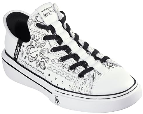 Skechers Slip-Ins Snoop One - OG 251016-WBK, Men Sneakers,Plimsolls, White, 43 EU