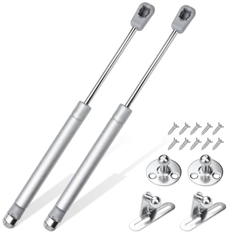 2 Stück Hydraulic Gasdruckfeder, 120 N Gasfederkolben, Dämpfer für Küche und Möbel, pneumatischer Möbelheber, Gaskolbenarmdämpfer, Scharnierdämpfer für Schranktüren