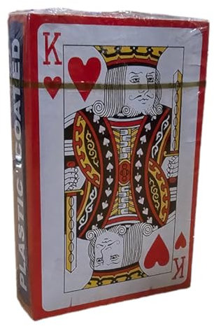 PARENCE.- Spiel mit 54 klassischen Karten - 52 traditionelle Karten und 2 Joker - alle Altersgruppen, alle Erfahrungsstufen