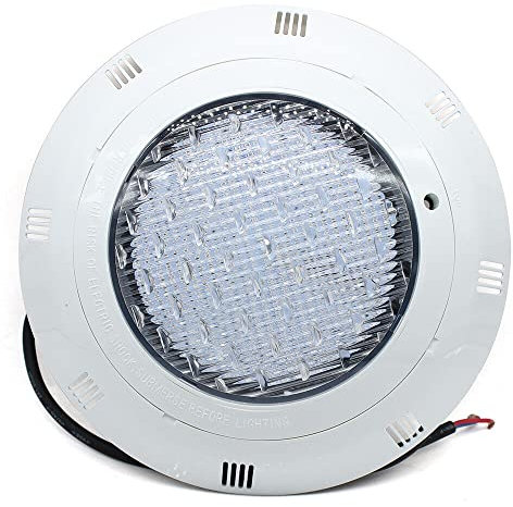 Jolre LED-Unterwasserleuchte für Poolbeleuchtung, Poolbeleuchtung, Unterwasserscheinwerfer, Pool-Einbauleuchte mit Fernbedienung, 7 Farben, 45W/36W. (36W 360LED)
