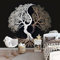 Art Fototapete Yin-Yang-Baum Des Lebens Tapete 150 x 105 cm Vlies Tapeten Moderne Wandtapete Wohnzimmer Schlafzimmer Study Wohnzimmer Restaurant Cafe Dekoration