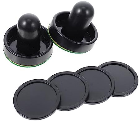 Tragbare Hockeyschläger aus Kunststoff, 2 Satz für Air Hockey