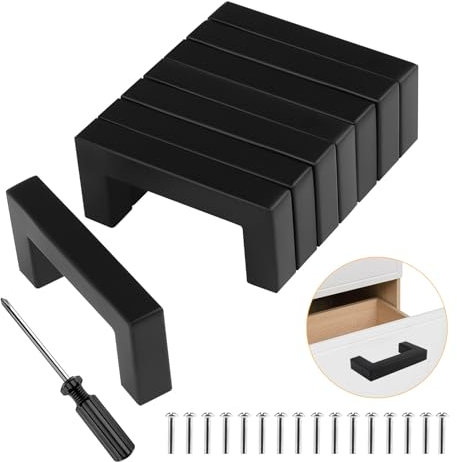 8 Stück Griffe für Küchengriffe 64mm Möbelgriff Edelstahl, Küchengriffe schubladengriffe mit Schrauben und Installationswerkzeugen Geeignet für küchenschränke, Küche, Möbel und Wohndekoration