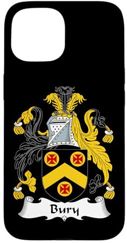 Hülle für iPhone 15 Bury Wappen - Familienwappen