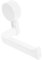 MAGICLULU Bathroom Accessory Set Toilet Roll Holder Suction Cup Paper Towel Mount White