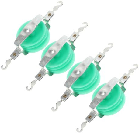 Mobestech Ausrüstung Für Physik-experimente 4-teilig/set Flaschenzug-set Für Physik-experimente Für Studenten Zwei Einzelne Und Zwei Doppelte Flaschenzüge