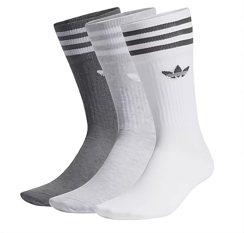 Adidas Solid Crew Calzini, Unisex