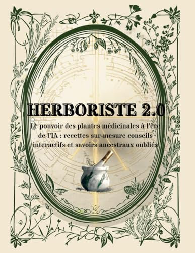 herboriste 2.0: Le pouvoir des plantes médicinales à l’ère de l’IA: recettes sur-mesure, efficaces, conseils interactifs, phytothérapie innovante, ... holistique et savoirs ancestraux oubliés