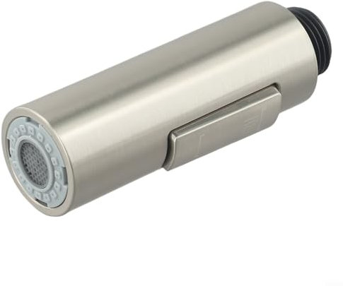 Küchenarmatur Sprühkopf Küchenarmatur Sprühkopf Ersatzteil Spritzschutz Duschköpfe für herausziehbaren Wasserhahn & Badezimmer-Mischbatterie, G 1/2 Zoll (gebürstet)