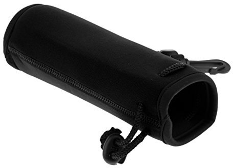 Sharplace Neopren Isolierte Tasche für Sport Wasserflasche Cover Beutel für Trinkflaschen, Schwarz