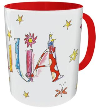 Bürotasse mit Namen, Keramiktasse, RosiRosinchen