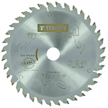 Tivoly XT505146101 Lame de Scie Circulaire Acier 160 cm
