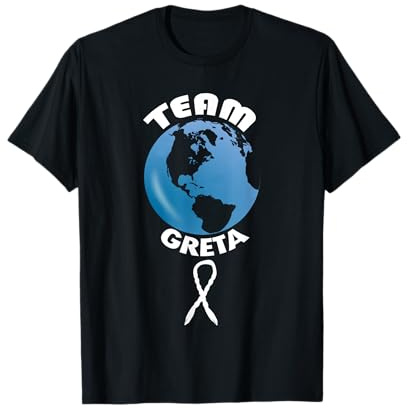 Witziges Team Greta Rettet das Klima Geschenkidee T-Shirt