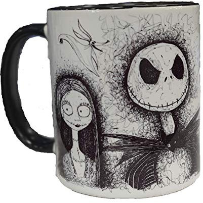 Nightmare Before Christmas Mug from hand drawn artwork