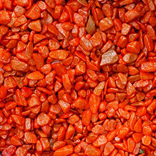 Fuchs seit 1895 Brilliant Dekosteine Dekogranulat Streudeko 5-8mm 1000g versch. Farben, Farbe:orange