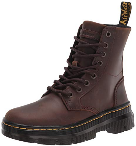 Dr. Martens Unisex Lace Boot Mode-Stiefel, Gaucho Crazy Horse, 38 EU