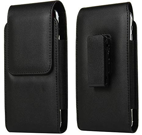 DFV mobile - Holster Case with Magnetic Closure and Belt Clip Swivel 360 for Fly IQ4504 EVO Energy 5 - Black