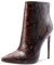 Castamere Polacchine Donna Stivali Cerniera Tacco a Spillo 12CM Marrone Serpente Scarpe EU 36