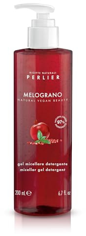 Perlier Granatapfel Micellar Gel Reiniger - Formel mit 97% natürlichen Inhaltsstoffen - 200 ml