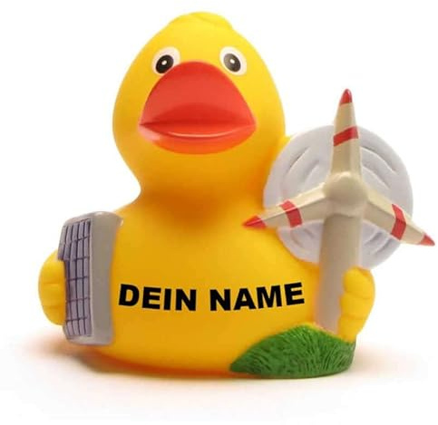 Badeente - personalisierbar (Energie Ente)