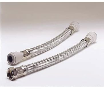 John Guest Speedfit Braided Hose 1000mm - 15mm X 3/4 TC