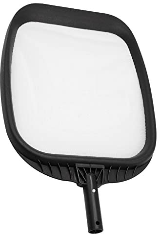 Baumaxxe Hochwertiger Poolkescher I Laubkescher mit breitem Rahmen für zusätzliche Stabilität I Clip-On-Verschluss I geeignet für alle gängigen Teleskopstangen I strapazierfähiges Netz I bm016