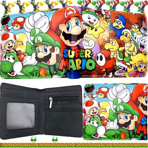 Benaton Geldbörse Kinder, Kurz Brieftasche für Mädchen Jungen, Jugend Karikatur Geldbeutel, Brieftasche Jugend Anime, Geldbörse Für Jungen Und Mädchen, Geschenkidee Kinder Geldbörse