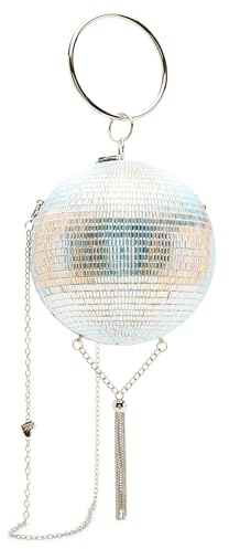 Betsey Johnson Dancin Queen Discoballtasche, irisierend, Irisierend, Einheitsgröße