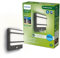 Philips Outdoor Ultra-Efficient Petronia Wandleuchte 3,8W, Bewegungssensor, 2700 Kelvin, IP44 wetterfest, anthrazit