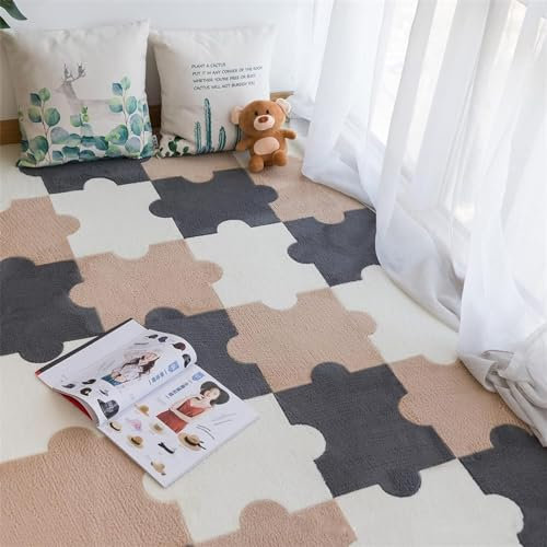 KRHINO DIY Self Adhesive Carpet Tiles Self Adhesive Carpet Tiles- Commercial Residential Soft Padded Carpet 1pcs Splicing flooring (Color : Purple)