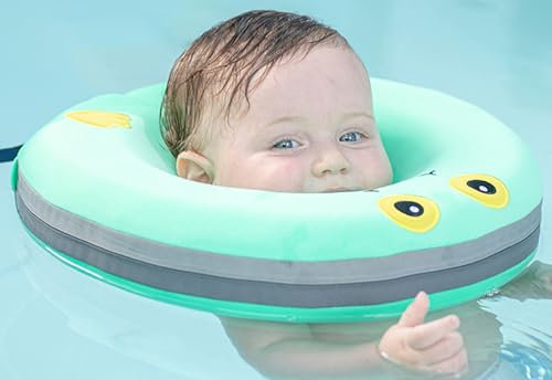 2025 New Non Inflatable Baby Swim Ring Float, Non Inflatable Baby Float, Helping Little Ones Build Confidence While Enjoying The Water (Green)